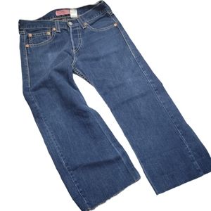 Levi's Iconic Straight Ankle Jeans